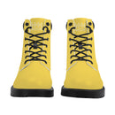 Yellow Waterproof Leather Boots