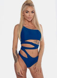 Blue zig zag One Piece - For you and all