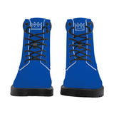 Blue WaterProof Leather Boots