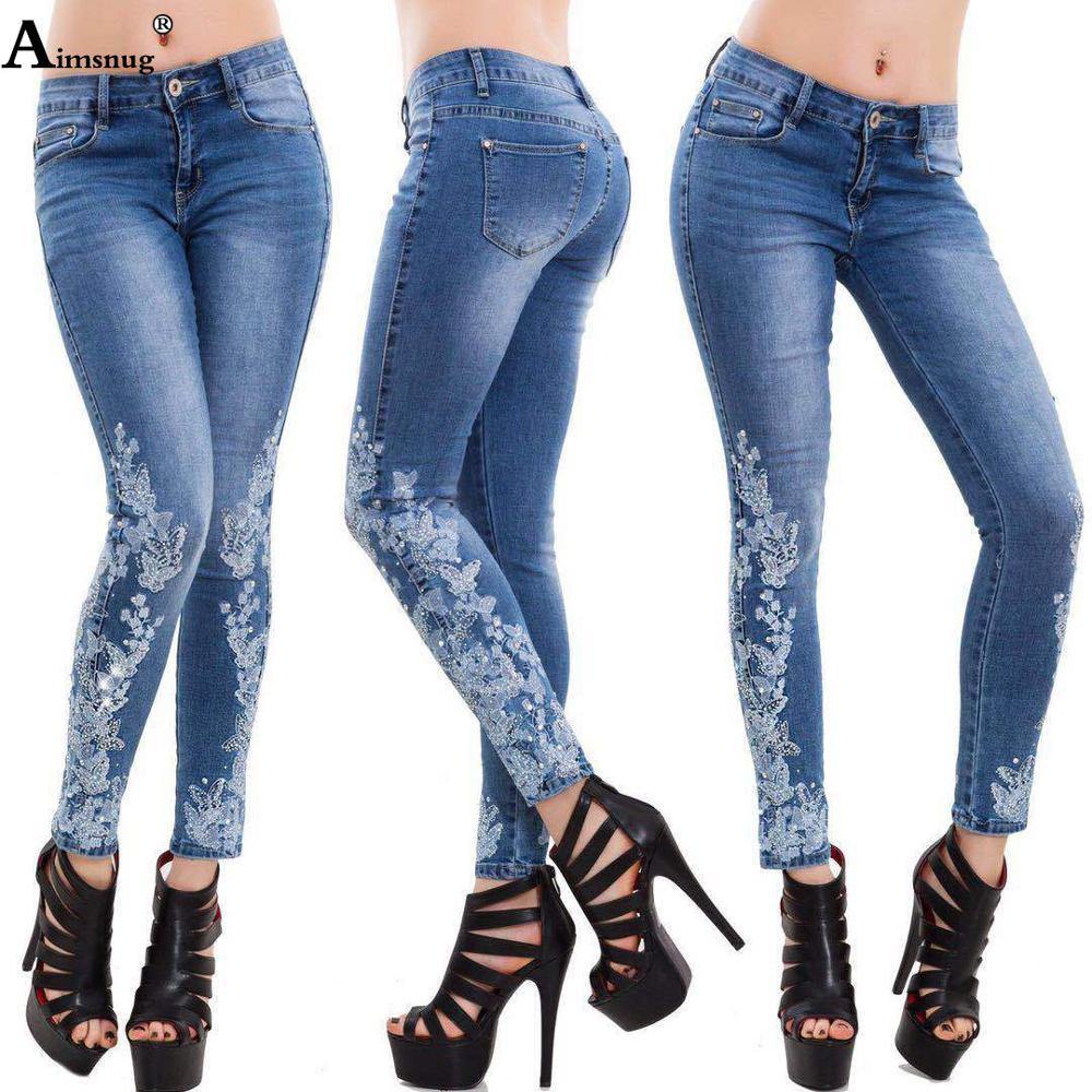 Plus Size 4xl 5XL  Pearl Jeans Fashion Casual  Skinny Stretch - For you and all