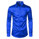 Silk slim fit dress shirt - For you and all