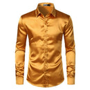 Silk slim fit dress shirt - For you and all