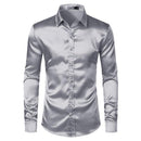 Silk slim fit dress shirt - For you and all