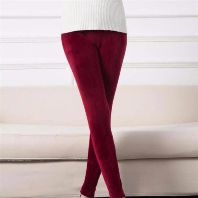 Thick warm velvet leggings - For you and all