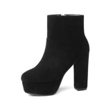 Suede heel boots - For you and all