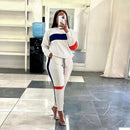 Comfy stripe Sweat Suit - For you and all