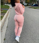 Pink velvet Sweat Suit - For you and all