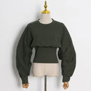 Green bottom fitted Sweatshirt - For you and all