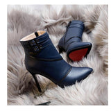 Leather double buckle boots - For you and all