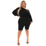 Plus size casual tie up Romper Shorts - For you and all