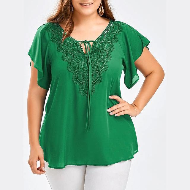 Plus Size Lace Top - For you and all