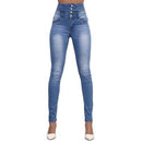 black jeans push up Pencil  Vintage High Waist  plus size - For you and all