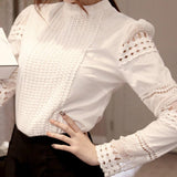 2019 Lace Chiffon Blouse Plus Size Casual - For you and all