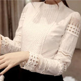 2019 Lace Chiffon Blouse Plus Size Casual - For you and all