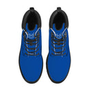 Blue WaterProof Leather Boots
