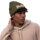 Ribbed knit beanie