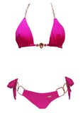 Crystal tie side bottom Bikini - For you and all