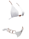 Bridal white crystal Bikini - For you and all
