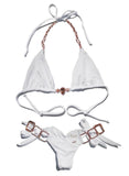 Bridal white crystal Bikini - For you and all
