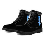 Black Waterproof Leather Boots