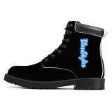 Black Waterproof Leather Boots