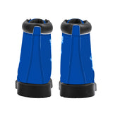 Blue WaterProof Leather Boots
