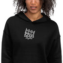Star Heart Crop Hoodie