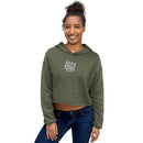 Star Heart Crop Hoodie