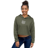 Star Heart Crop Hoodie