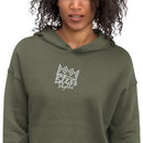 Star Heart Crop Hoodie