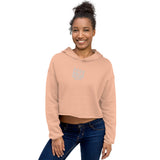Star Heart Crop Hoodie