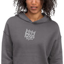 Star Heart Crop Hoodie