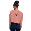 Queen Bee Crop Sweatshirt