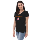 Diamond in a ruff v-neck Shirt Top