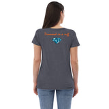 Diamond in a ruff v-neck Shirt Top
