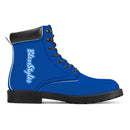 Blue WaterProof Leather Boots