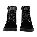 Black Waterproof Leather Boots