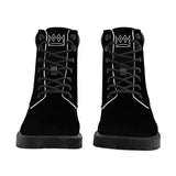 Black Waterproof Leather Boots